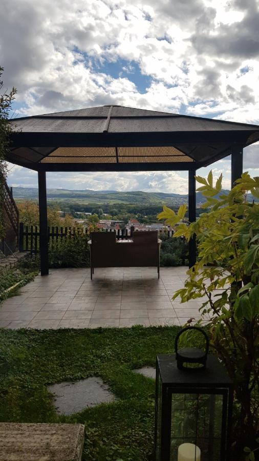 Blick Ueber Krems Mit Gartenpavillon Exterior photo